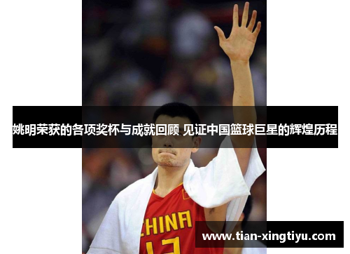 姚明荣获的各项奖杯与成就回顾 见证中国篮球巨星的辉煌历程