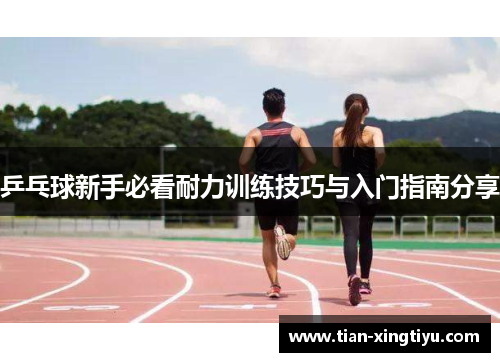 乒乓球新手必看耐力训练技巧与入门指南分享